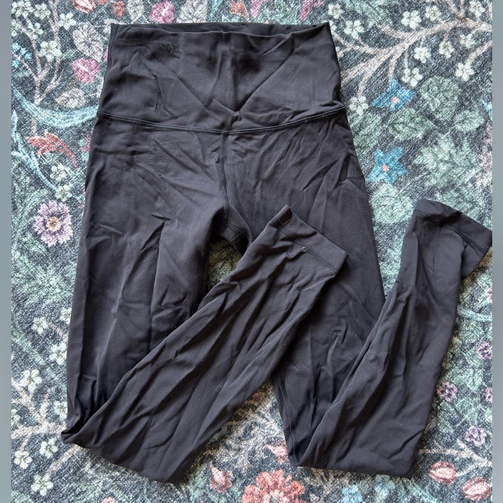 Black High-Waisted Leggings